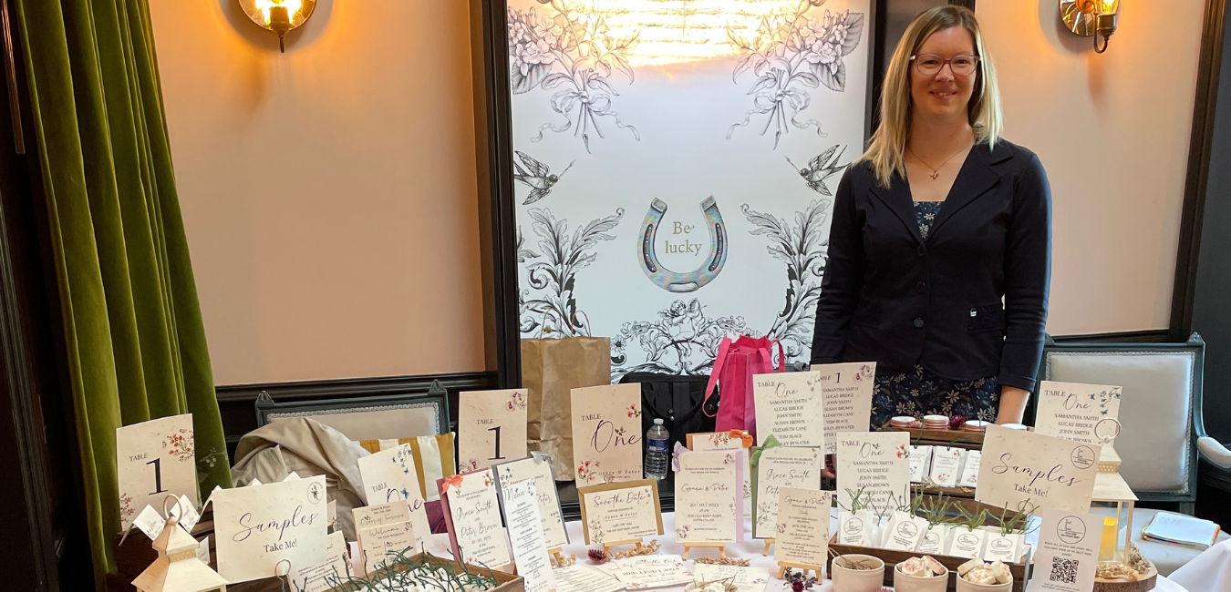 Our Wedding Stationery Journey and a Successful Wedding Fair Debut