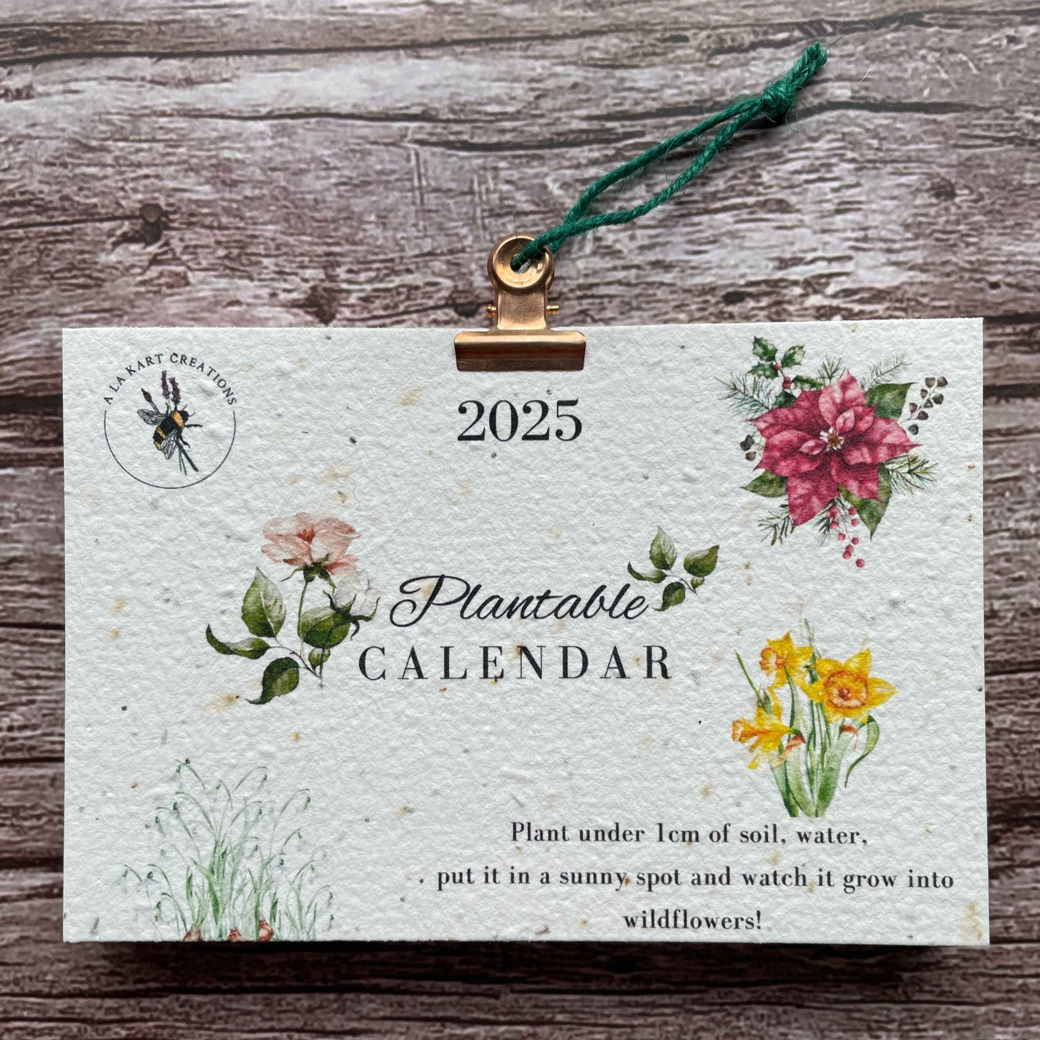2025 Plantable Calendars Plantable Calendar 2025 Uk