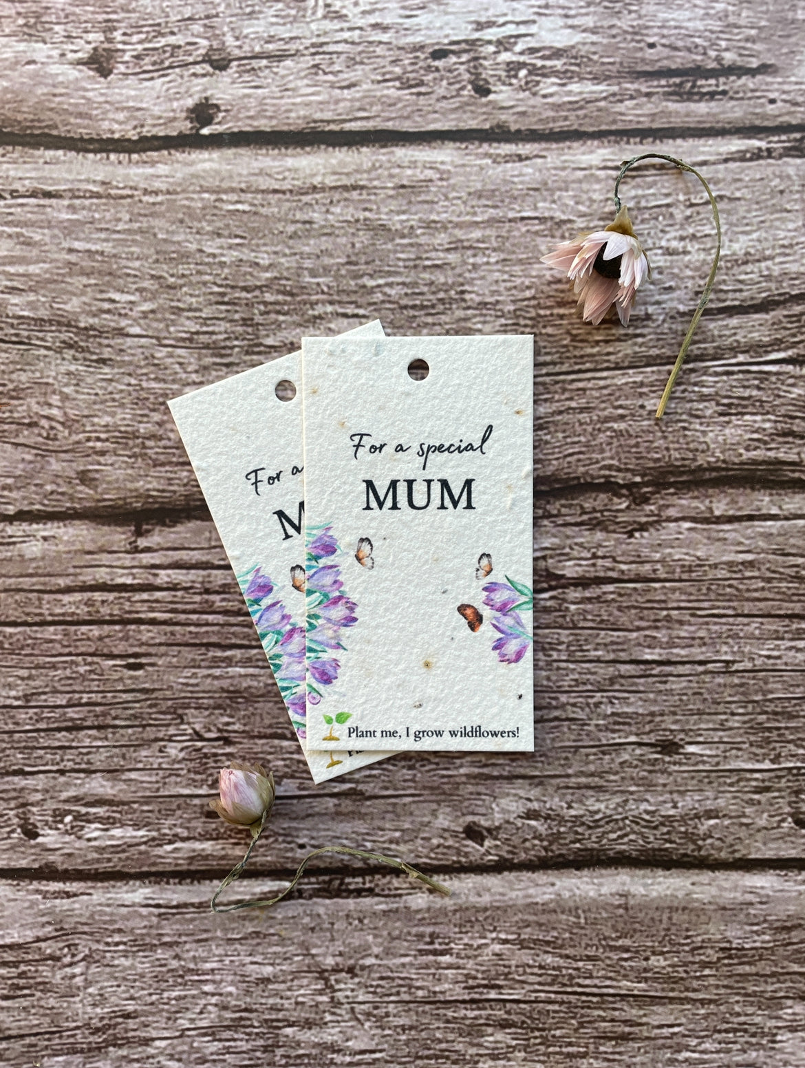 Plantable Mother's Day Gift Tags - Crocus