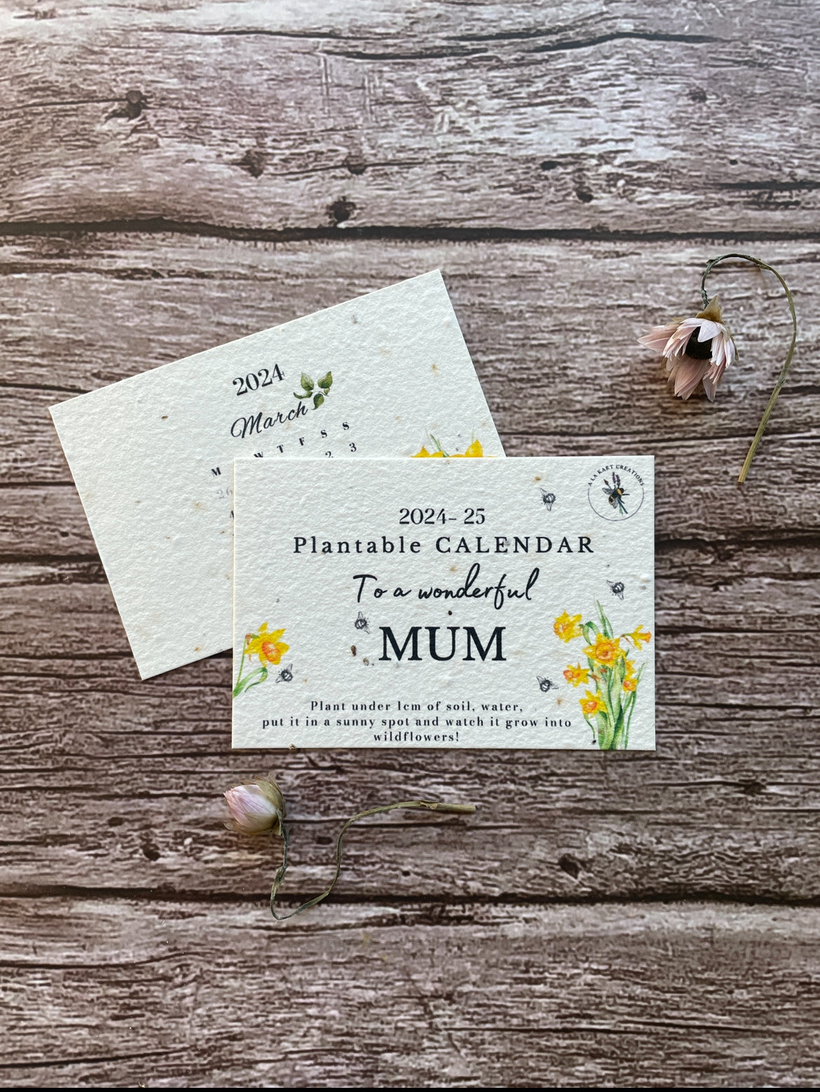 Mother's Day Plantable 2024-25 Calendar - Daffodils