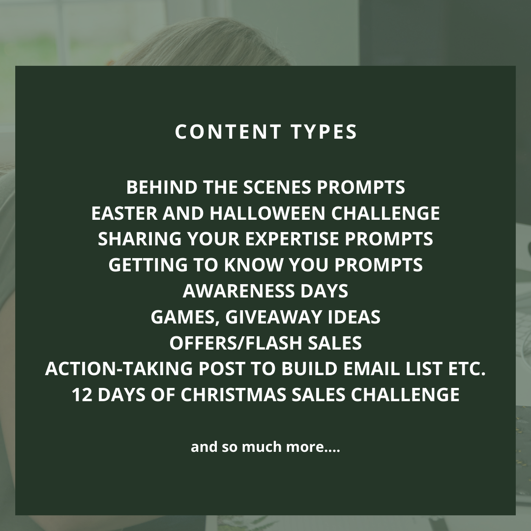 Daily Social Media Content Planner | 365 Prompts (Digital Download)