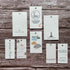 plantable custom brand tags with hole made of UK seed paper