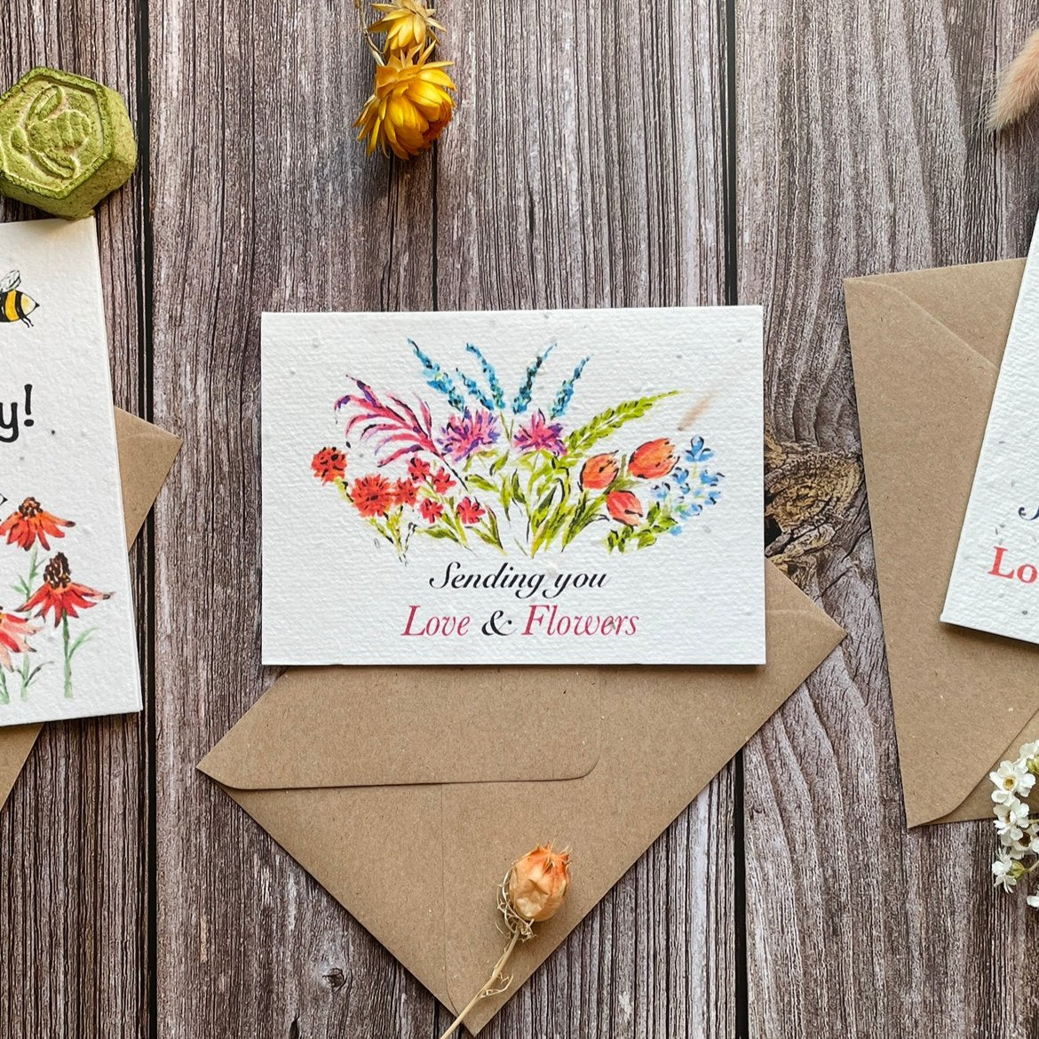 A6 Wildflower Plantable Gift Card