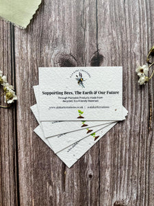 Wildflower Seeded Plantable Business Cards