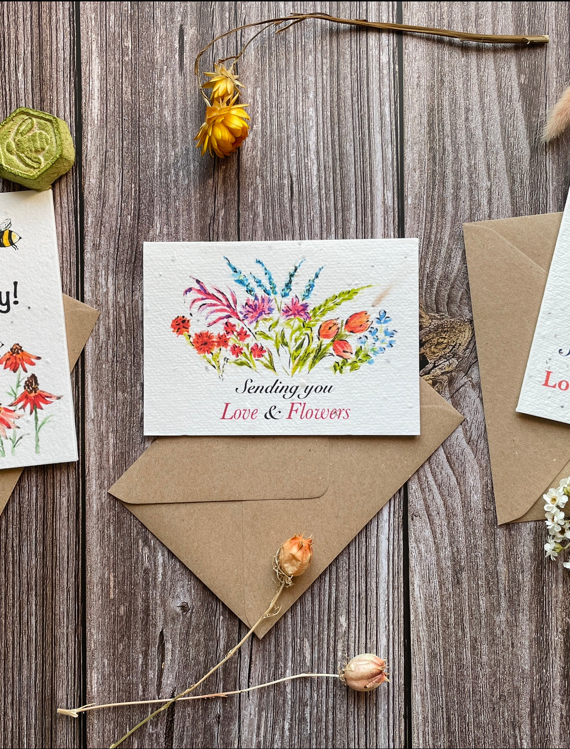 A6 Wildflower Plantable Gift Card