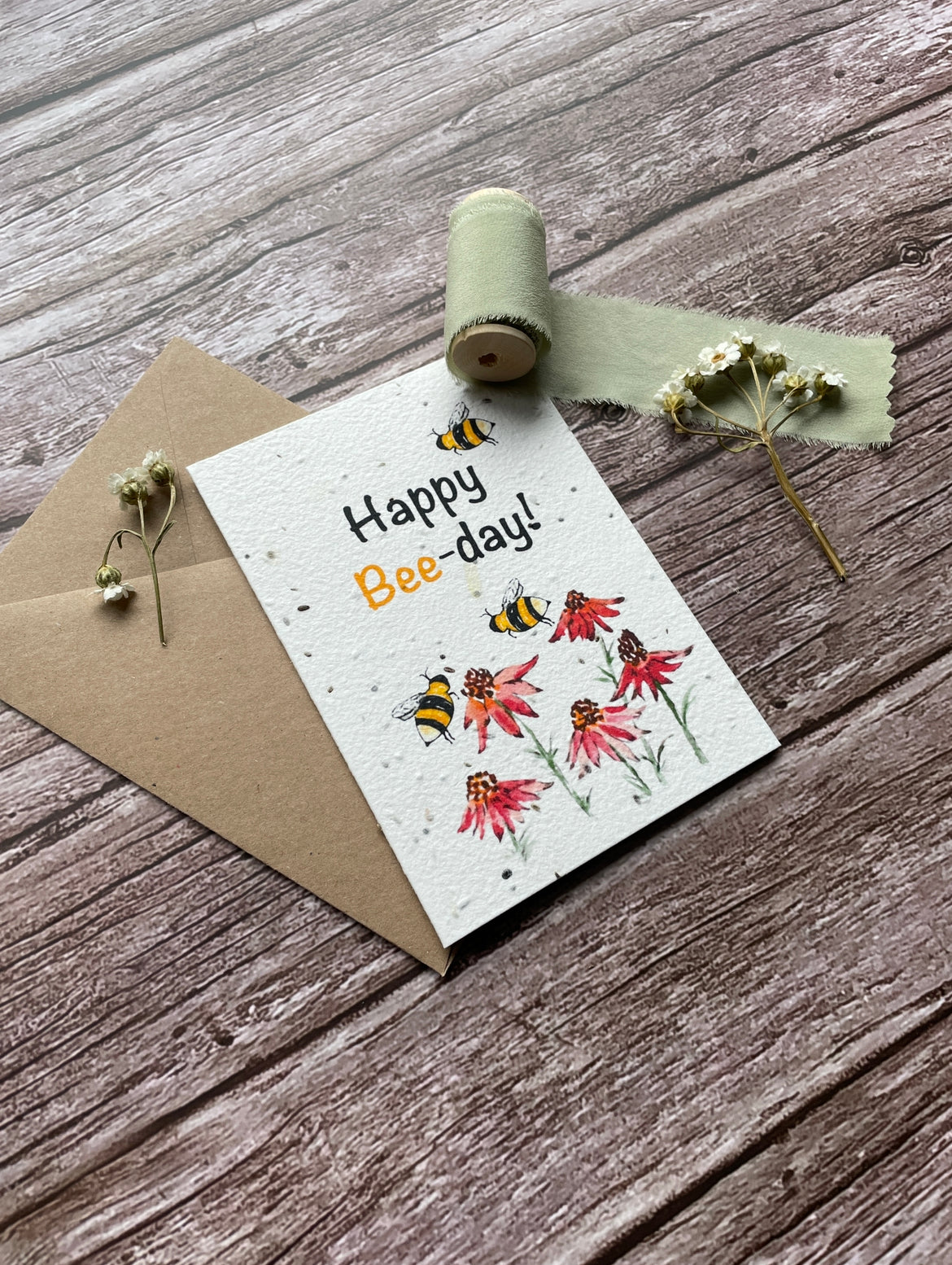 100% Eco-Friendly Birthday Card