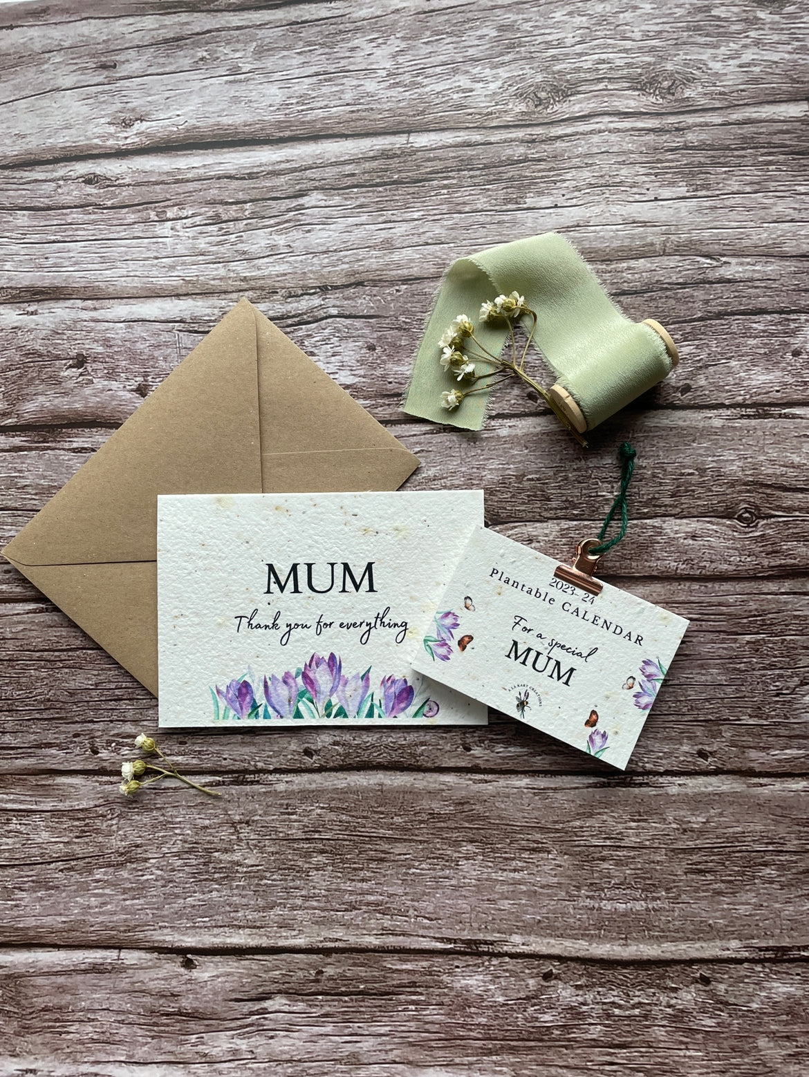 Mother's Day Gift Bundle with 24-25 Calendar Crocus