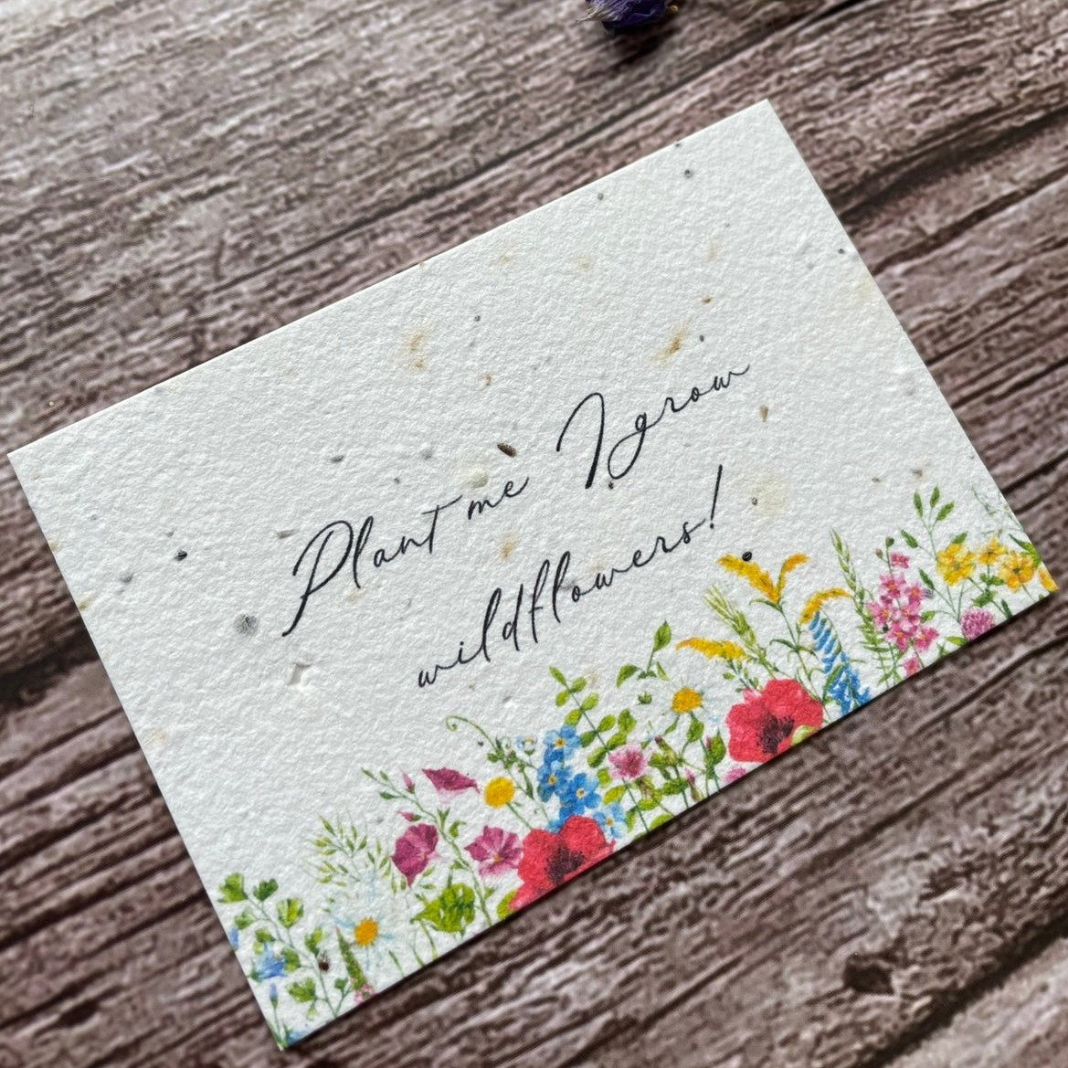 Plantable Thank You Cards | Wildflower Meadow