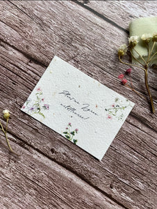 Plant Me - Wildflower Seed Thank You Cards
