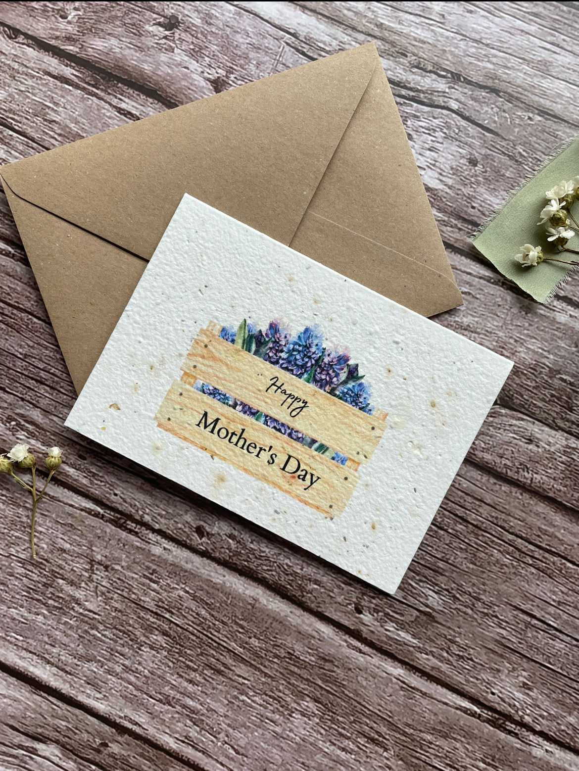 Mother's Day Seed Card - Hyacinth