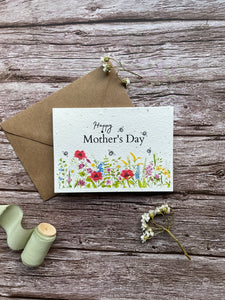 100% Eco-Friendly Plantable Mother's Day Card