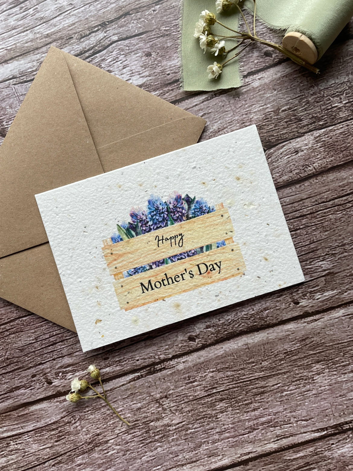Mother's Day Seed Card - Hyacinth