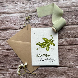 Seeded Paper Plantable Birthday Card